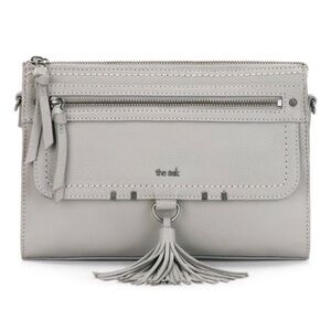 The Sak Dove Leucadia Leather Fringe Tassel Crossdody Bag